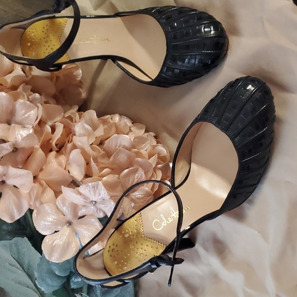 Cole Haan Shoes | Cole Haan x Nike Air Mary Jane Heels black size 6 1/2 b - Picture 10 of 12